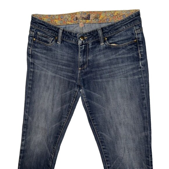 PAIGE Women Jimmy Jimmy,Straight-Legged Jeans Regular fit in Blue - 28 - Picture 3 of 13